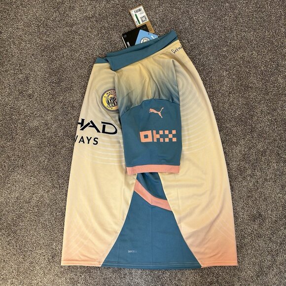 Puma Men's Manchester City MCFC 24/25 Soccer Jersey Size L - Large - NWT $95 - Picture 7 of 16